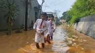 Warga Perumahan Villa Pamulang Depok Nelangsa Kerap Dihantui Banjir Luapan Kali Angke