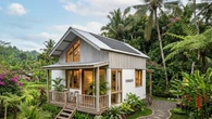 7 Desain Rumah Kecil Semi Kayu yang Hemat Biaya Namun Tetap Menawan, Fungsional & Este...