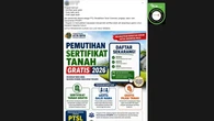 Cek Fakta: Hoaks Tautan Pendaftaran Pemutihan Sertifikat Tanah Gratis 2026
