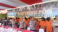Polda Riau Tangkap 169 Preman, Belasan di Antaranya Anak di Bawah Umur