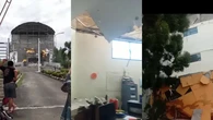 Viral, Gedung DPRD Pesawaran Lampung Ambruk, Atap Menimpa Ruangan Dewan