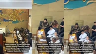 Viral! Bupati Lampung Tengah Tertidur Saat Rapat dengan DPR