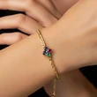 5 Rekomendasi Gelang Emas Model Wheat Chain Kombinasi Batu Kelahiran untuk Hadiah Ulang Ta...