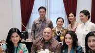 6 Gaya Formal Istri Menteri di Museum Nasional, Annisa Pohan dan Niena Kirana Tampil Elega...