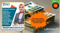 Cek Fakta: Hoaks Tautan Pendaftaran Undian Rejeki Wondr dari Bank BNI