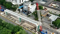 Pembangunan LRT Velodrome-Manggarai Sedot 19 Ribu Ton Semen