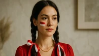 8 Model Rambut Kepang 2 dengan Aksesori Merah Putih di Wajah untuk Peringatan Hari Kemerde...