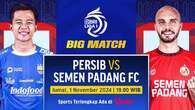 Jadwal BRI Liga 1 2024/2025, 1-6 November: Persib Bandung vs Semen Padang