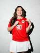 9 Potret Raisa dengan Busana Merah Putih, Dukung Timnas Indonesia dan Bernyanyi di GBK