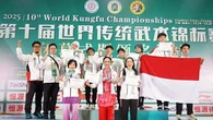 6 Potret Krisdayanti Pulang dari Tiongkok, Bawa Medali Perak Kejuaraan Wushu
