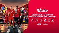 Vidio Suguhkan Ragam Pertandingan Olahraga Favorit Sepanjang Musim dengan Harga Spesial