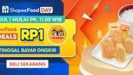 Promo ShopeeFood Deals Comeback! HokBen Mulai Rp1 dan Diskon Spesial di Ragam Merchant...