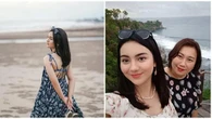 6 Potret Liburan Ersya Aurelia di Bali, Nikmati Pulau Dewata Bareng Ibunda
