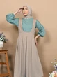 Gaya Sederhana dengan Hijab dan Jumpsuit: Warna Monokrom atau Soft Tones untuk Tampil Modi...