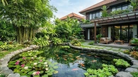 8 Cara Memadukan Tanaman Hias dan Kolam Koi Tanpa Membuat Air Cepat Kotor