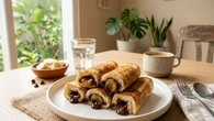 Resep Roti Tawar Gulung Isi Pisang Cokelat yang Lumer dan Praktis untuk Sarapan
