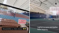 Tasya Farasya hingga Desta Jadi Saksi Atap Lapangan Padel Runtuh, Lagi Ikut Turnamen Langs...