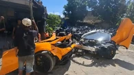 Olah TKP Ungkap Detik-detik McLaren Terbelah Dua