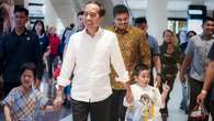 Gaya Mahal Anak-Anak Bobby Nasution Saat Jalan Bareng Jokowi Setelah Unggul Hitung Cepat P...