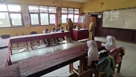 Hari Pertama Sekolah, Kelas 1 SDN di Bandar Lampung Ini Hanya Diisi 5 Murid Baru