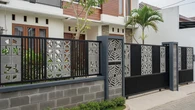 9 Desain Pagar Anti Panjat dengan Pola Artistik, Aman Sekaligus Percantik Fasad