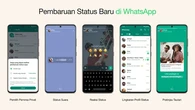 Fitur Baru WhatsApp Bikin Pengguna Punya Kontrol Lebih ke Status