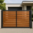 15 Model Pintu Pagar Dorong Minimalis Modern Populer di 2025, Elegan dan Fungsional