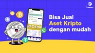 Aset Kripto Naik Turun? Bisa Jual dengan Mudah