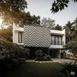12 Inspirasi Cat Rumah Hitam Putih Sederhana, Elegan, Minimalis, dan Anti Ribet