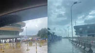 Banjir Rendam Pelabuhan Bakauheni, Sampah Tersangkut di Drainase Jadi Penyebab
