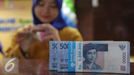 Rupiah Ditutup Menguat jadi 17.654 terhadap Dolar AS Usai BI Rate Naik