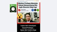 Cek Fakta: Hoaks Artikel Menkeu Purbaya Minta Rakyat Menyumbang Bila Ingin Ekonomi Maju La...