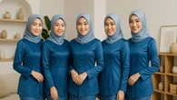 ⁠7 Model Baju Bridesmaid Satin Polos Tren Terbaru 2025, Tampilan Modis dan Kekinian