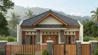 7 Model Rumah Sederhana Tapi Mewah dengan Pagar Bata Ekspos 2025 yang Cocok untuk Tinggal ...