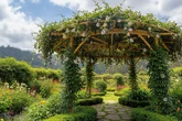 7 Ide Pergola Bambu untuk Tanaman Markisa, Wujudkan Taman Asri