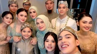 6 Detail Kebaya Tiara Savitri, Anggunnya Putri Mulan Jameela di Pernikahan Al Ghazali