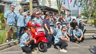 Ribuan Kilometer ke Bali, Vespa Amazing Ride Bawa Misi Khusus
