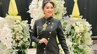 Model Kebaya Hitam Fitri Carlina di Ngunduh Mantu Al Ghazali, Ini Detailnya dengan Gaya Ja...