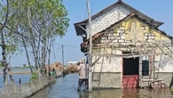 Dampak Parah Banjir Rob di Pati