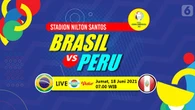Sedang Bertanding, Ini Link Live Streaming Copa America Brasil Vs Peru di Vidio