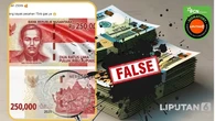 Cek Fakta: Tidak Benar Uang Pecahan Rp 250.000 yang Beredar di Medsos