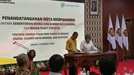 Kolaborasi Bersama BPS, Menteri ESDM Bahlil Minta Sajikan Data yang Benar