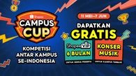 Ada Shopee Campus Cup, Ini Waktunya Bikin Kampusmu Menang dan Dapat Konser Musik Gratis!