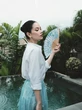Detail Outfit Alyssa Daguise Terbaru di Bali, Elegan dan Cantik