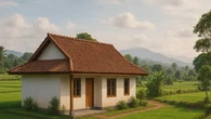 7 Gambar Rumah Sederhana Tepi Sawah yang Cantik, Bisa Jadi Inspirasi Hunian di 2025