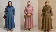 7 Rekomendasi Gamis yang Nyaman untuk Usia 45 Tahun ke Atas, Cocok untuk Aktivitas Sehari-...