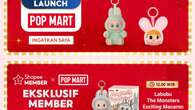 Catat Tanggalnya! Labubu Hadir dengan Harga Spesial di POP MART Official Store Shopee pada...