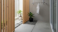 7 Model Area Jemuran Semi Outdoor Minimalis dengan Sekat Estetik dan Ventilasi