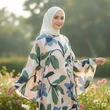 15 Model Gamis Bahan Katun Motif Bunga Terbaru 2025, Nyaman untuk Sehari-hari, Pengajian &...