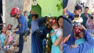 Aksi Petugas Damkar Selamatkan Balita dari Kaleng Biskuit di Bandar Lampung